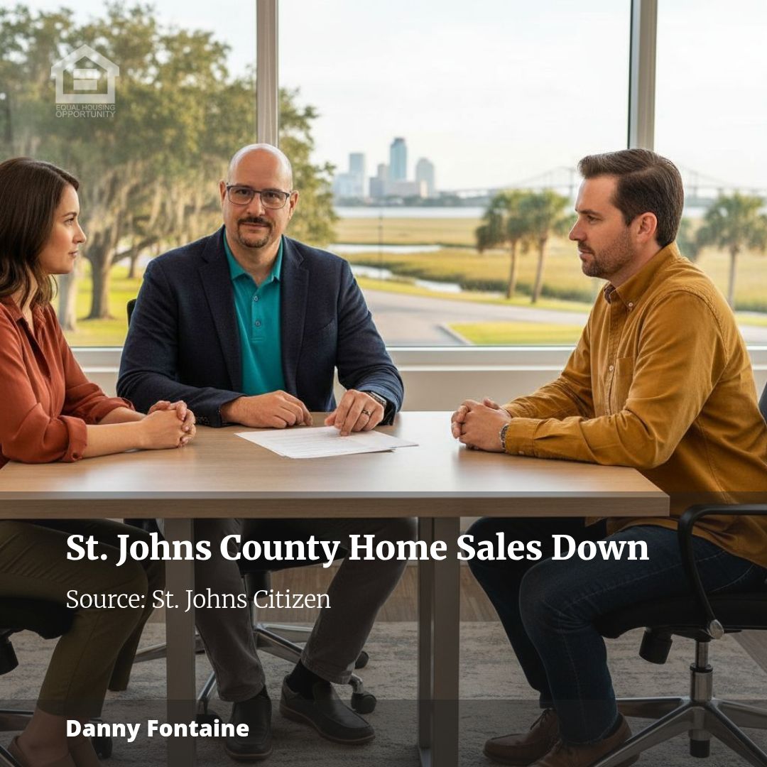 St. Johns County September real estate report: Sales down, prices inch up